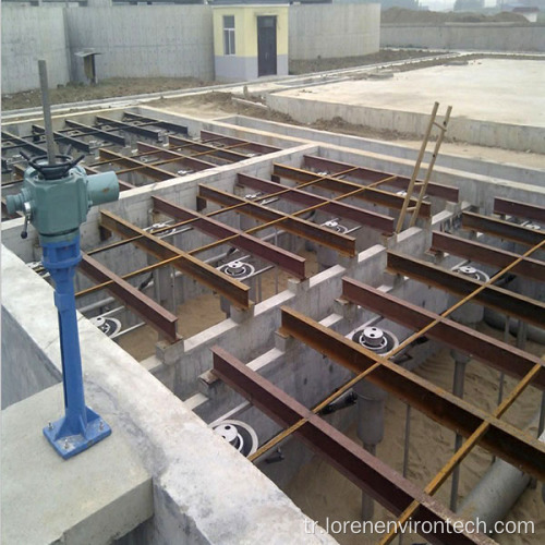 Sürekli hareketli grit kum filtresi